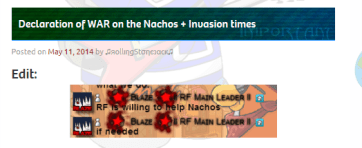 declaration of war on nachos gd