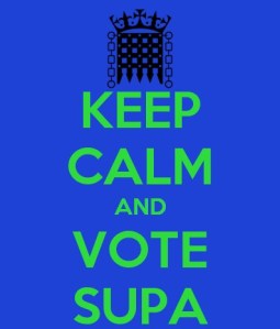 keep calm vote supa